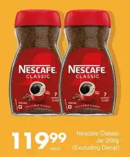 Save Nescafe Classic Jar offer