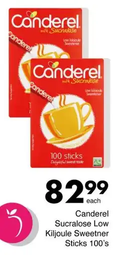 Save Canderel Sucralose Low Kiljoule Sweetner Sticks offer