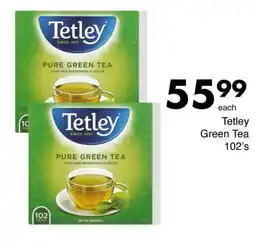 Save Tetley Green Tea offer