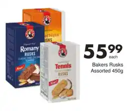 Save Bakers Rusks Assorted offer