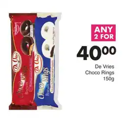 Save De Vries Choco Rings offer