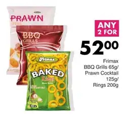 Save Frimax BBQ Grills/ Prawn Cocktail/ Rings offer