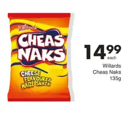Save Willards Cheas Naks offer