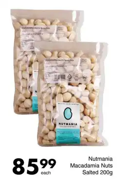 Save Nutmania Macadamia Nuts Salted offer