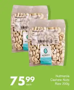 Save Nutmania Cashew Nuts Raw offer