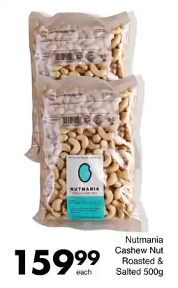 Save Nutmania Cashew Nut Roasted & Salted offer