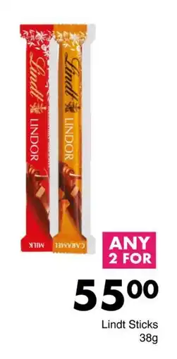 Save Lindt Sticks offer