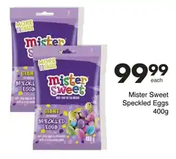 Save Mister Sweet Speckled Eggs offer