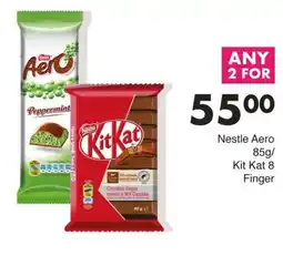 Save Nestle Aero/ Kit Kat 8 Finger offer