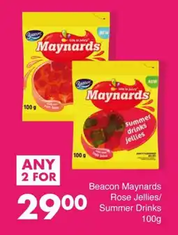 Save Beacon Maynards Rose Jellies/ Summer Drinks offer