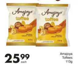 Save Amajoya Toffees offer