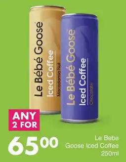 Save Le Bebe Goose Iced Coffee offer