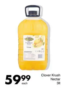 Save Clover Krush Nectar offer