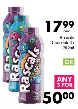 Save Rascals Concentrate offer