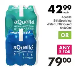 Save Aquelle Still/ Sparkling Water Unflavoured offer