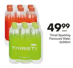 Save Thirsti Sparkling Flavoured Water offer