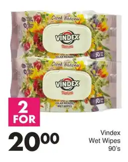 Save Vindex Wet Wipes offer