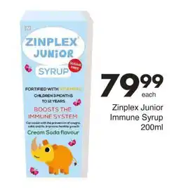 Save Zinplex Junior Immune Syrup offer