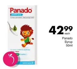 Save Panado Syrup offer