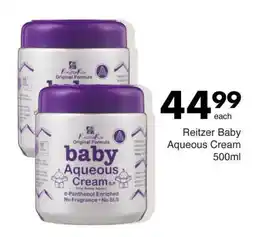 Save Reitzer Baby Aqueous Cream offer