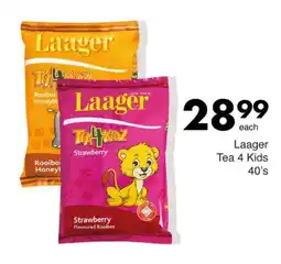 Save Laager Tea 4 Kids offer