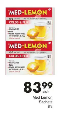 Save Med Lemon Sachets offer