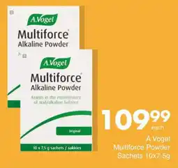 Save A Vogel Multiforce Powder Sachets offer