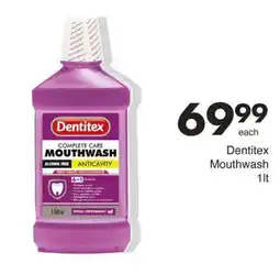 Save Dentitex Mouthwash offer
