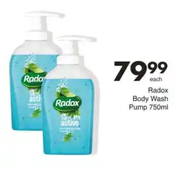 Save Radox Body Wash Pump offer