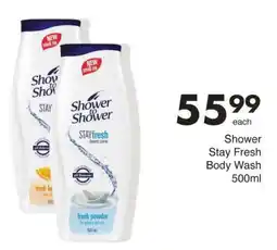 Save Shower Stay Fresh Body Wash offer