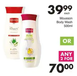 Save Mousson Body Wash offer