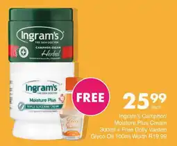 Save Ingram's Camphor/ Moisture Plus Cream offer