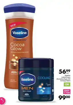 Save Vaseline Lotion/ Cream offer