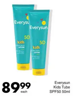 Save Everysun Kids Tube SPF50 offer