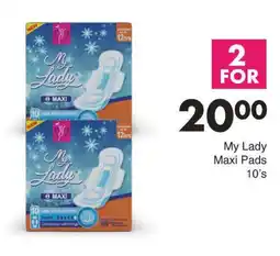 Save My Lady Maxi Pads offer