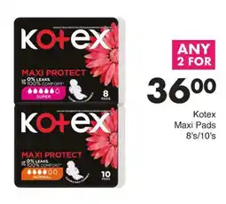 Save Kotex Maxi Pads offer