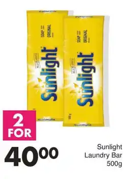 Save Sunlight Laundry Bar offer