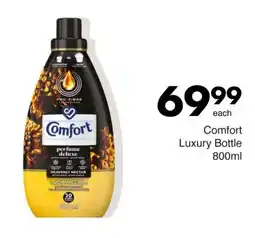 Save Comfort Luxury Bottle offer