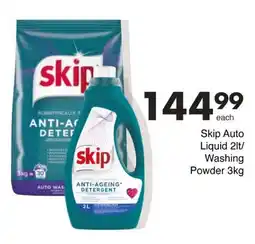 Save Skip Auto Liquid/ Washing Powder offer