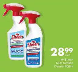 Save Mr Sheen Multi Surface Cleaner offer