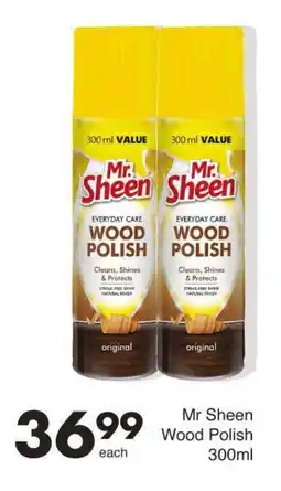 Save Mr Sheen Wood Polish offer