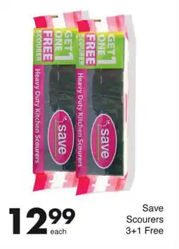 Save Save Scourers offer