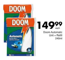 Save Doom Automatic Unit + Refill offer