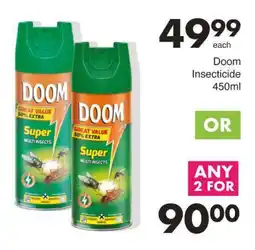 Save Doom Insecticide offer