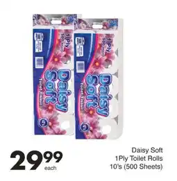 Save Daisy Soft 1 Ply Toilet Rolls offer