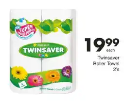 Save Twinsaver Roller Towel offer
