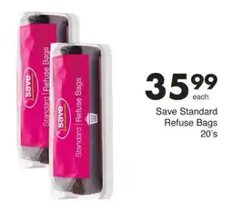 Save Save Standard Refuse Bags offer