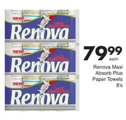 Save Renova Maxi Absorb Plus Paper Towels offer