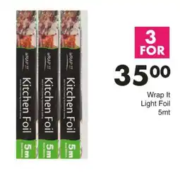 Save Wrap It Light Foil offer