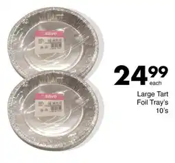 Save Large Tart Foil Tray's offer